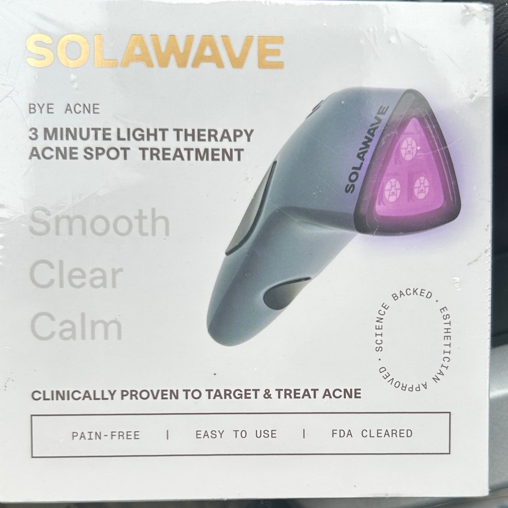 Solawave Acne Spot Treatment Device - Gray
